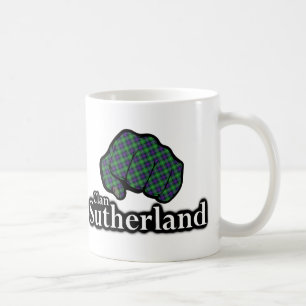 Mug Clan Sutherland Écosse Fière Tartan Poing