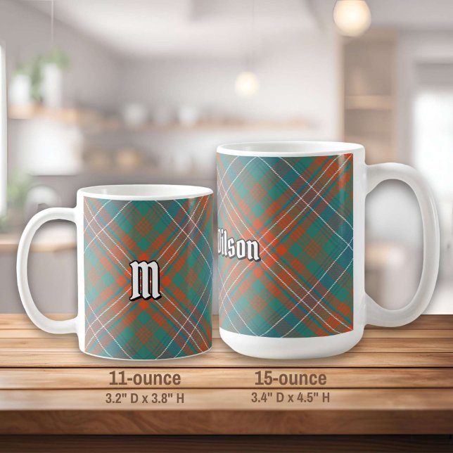 Mug Clan Wilson Ancienne Tartan (Créateur téléchargé)