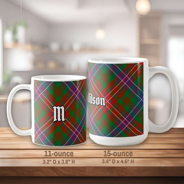 Mug Clan Wilson Modern Tartan (Créateur téléchargé)