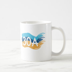Mug Clapotis de plage de la route 30A la Floride