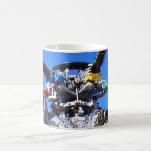 Mug Clapotis de rotor d'hélicoptère de Skycrane