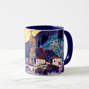 Mug Clarence Gagnon art, Soirée, Sienne