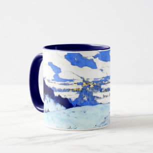 Mug Clarence Gagnon - Twilight, Baie Saint Paul,