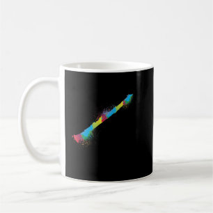 Mug Clarinet coloré Rétro Music Lover Clarinetist3