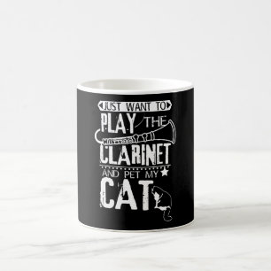 Mug Clarinet Et Chat