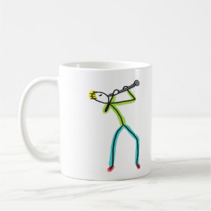 Mug Clarinet Stickman