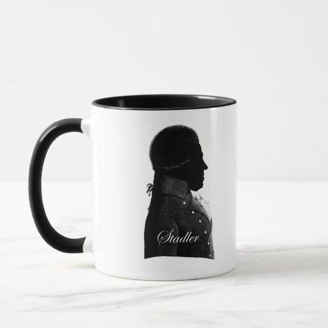 Mug Clarinettiste Anton Stadler et compositeur Mozart  (Gauche)
