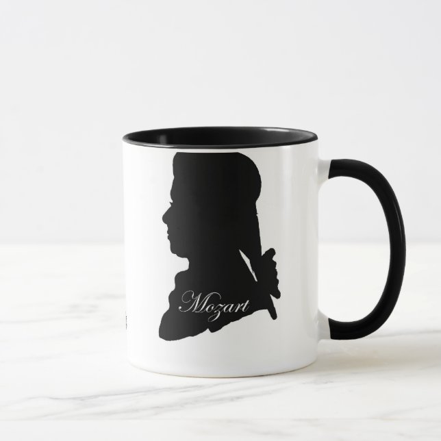 Mug Clarinettiste Anton Stadler et compositeur Mozart  (Droite)