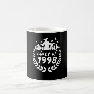 Mug classe de 1998 diplôme ou reunion design par
