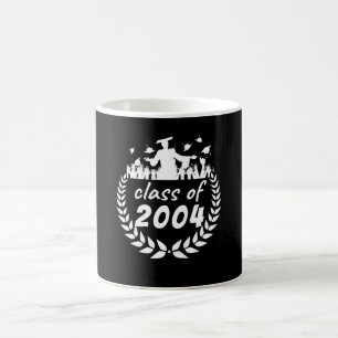 Mug classe de 2004 graduation ou reunion design par
