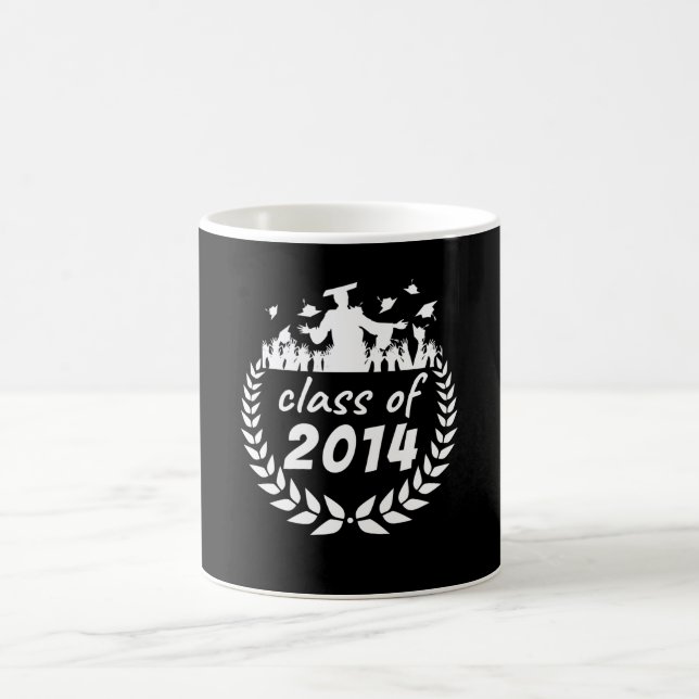 Mug classe de 2014 graduation ou reunion design par (Centre)