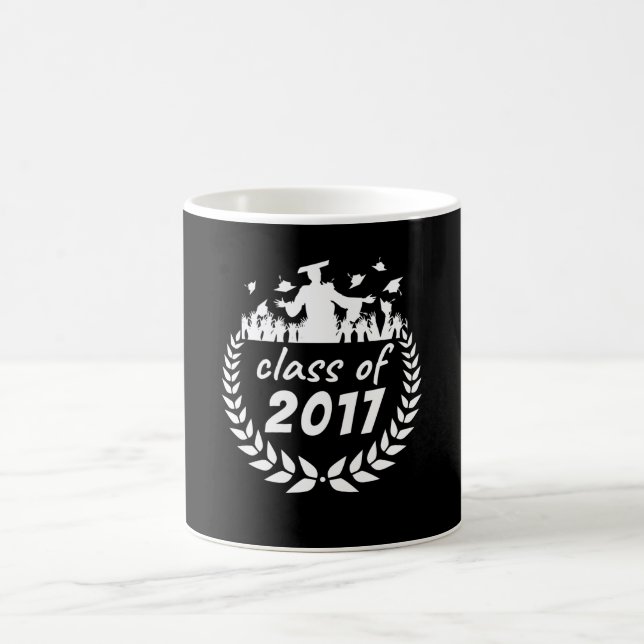 Mug classe de 2017 graduation ou reunion design par (Centre)