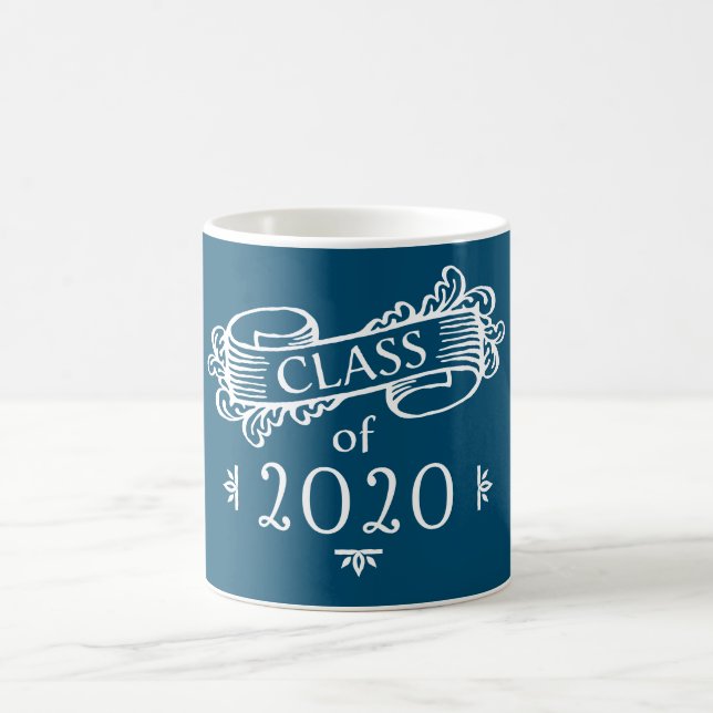 Mug Classe de 2020 années faites sur commande et (Centre)