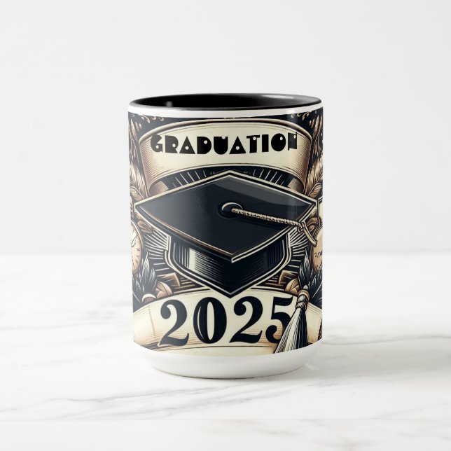 Mug Classe de 2025 - Célébration des diplômes (Centre)