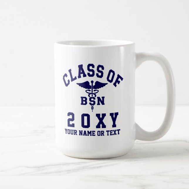 Mug Classe de 20 ? ? BSN (soins) (Droite)