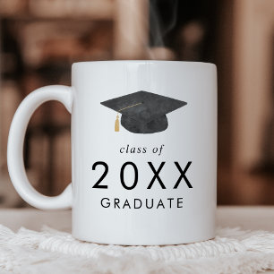 Mug Classe de Casquette de 2e année chic de 2024 Gradu