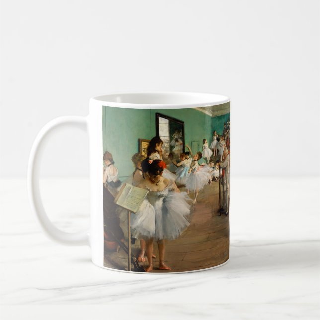 Mug Classe de danse par Edgar Degas (Gauche)