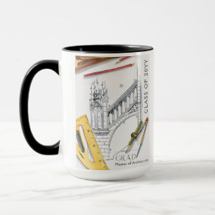 Mug Classe de diplôme d'ingénieur en architecture Phot
