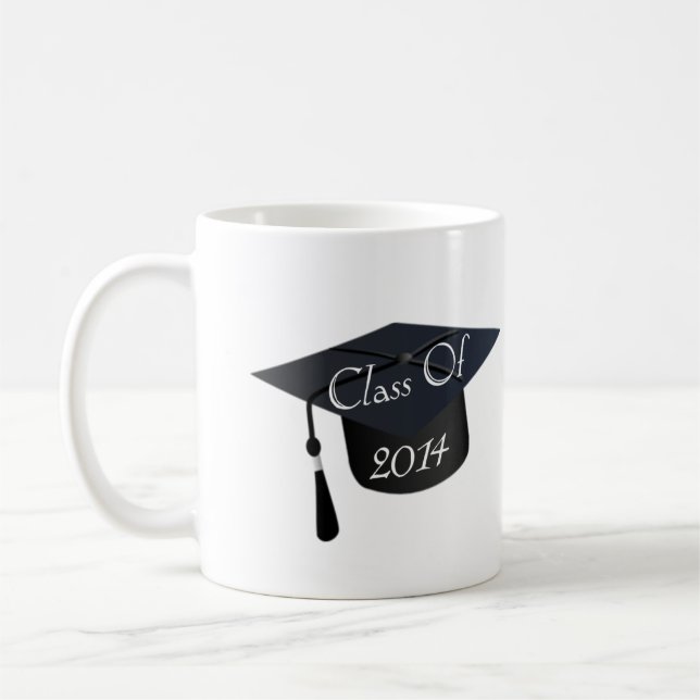 Mug Classe du casquette 2014 d'obtention du diplôme (Gauche)