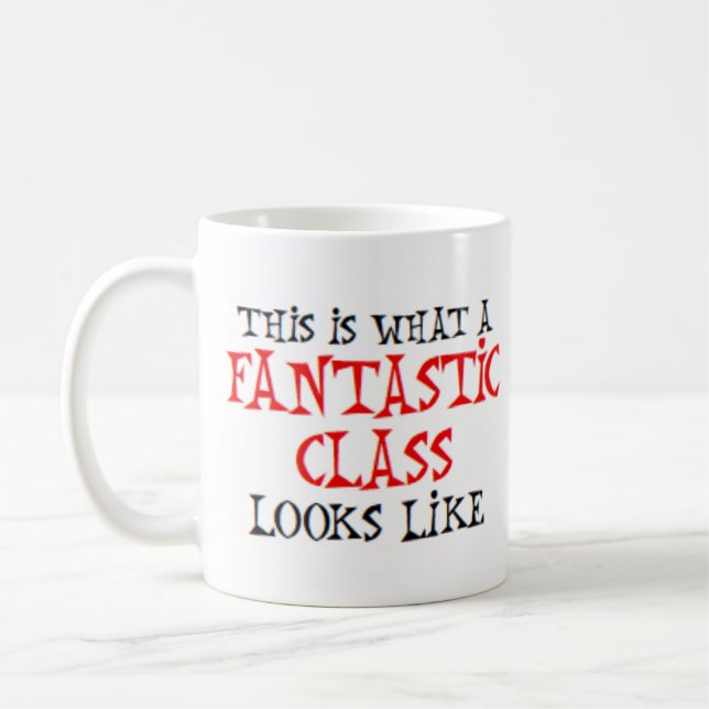 Mug classe fantastique ressemble à (Gauche)