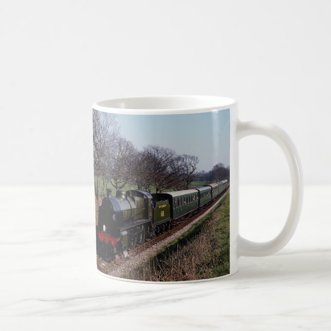 Mug Classe ferroviaire 1618 de la jacinthe des bois U (Droite)
