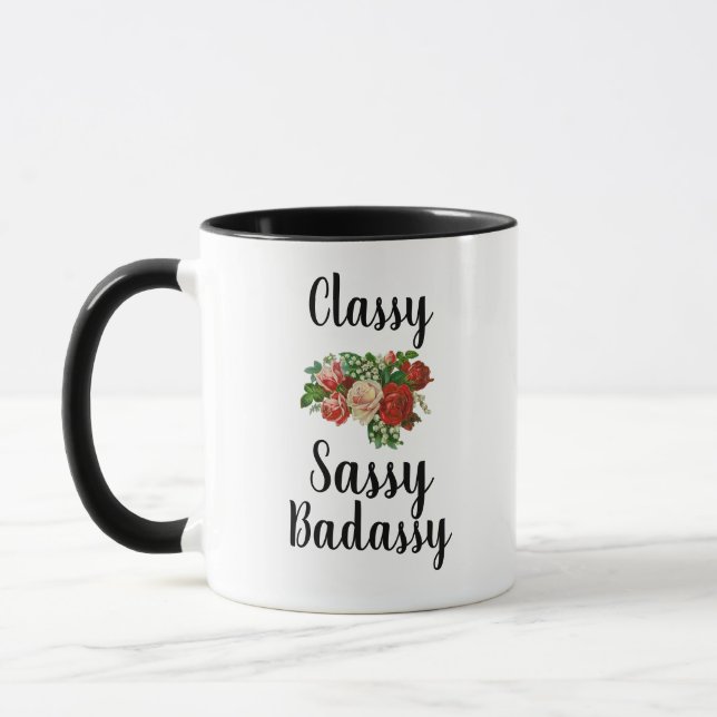 Mug Classe Sassy Méchante Drôle (Gauche)