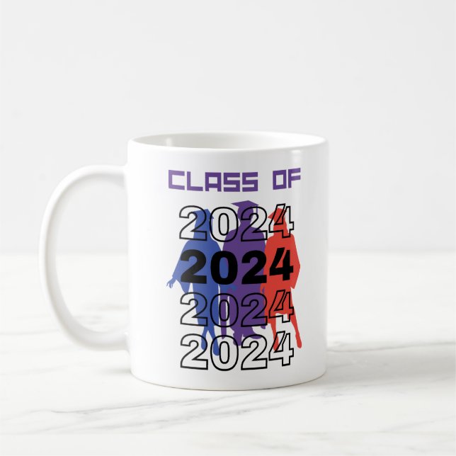 Mug Classe Supérieure Du Lycée De 2024 (Gauche)