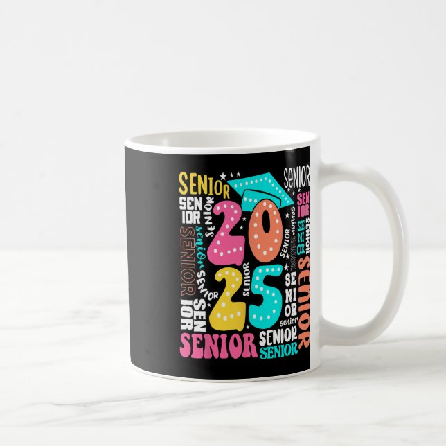 Mug Classe Terminale Groovy 2025 Diplômés 2025 Rentrée (Droite)