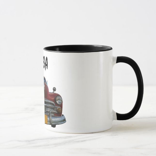 Mug Classic American Car à Vinales, Cuba (Droite)