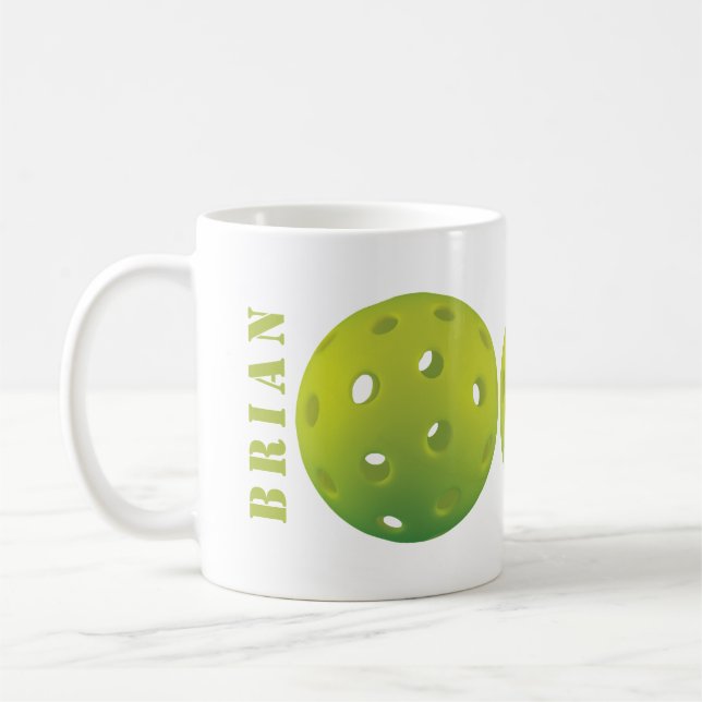 Mug Classic Lime green 002 avec nom (Gauche)