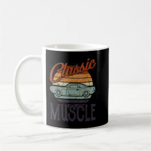 Mug Classic Muscle Conception Voiture Hommes Vintage V
