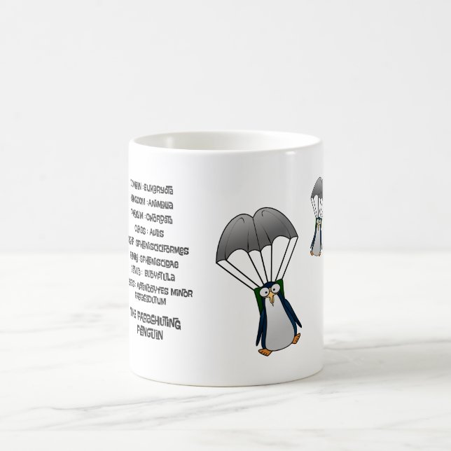 Mug Classification scientifique du manchot parachutist (Centre)