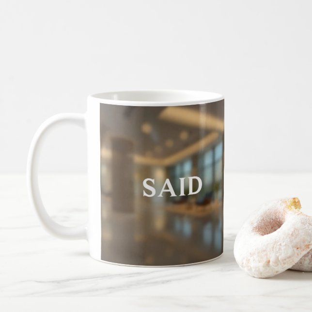 Mug classique, 11 oz (Avec donut)