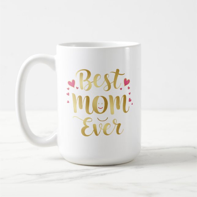 Mug classique 15 oz | Cadeau parfait pour maman (Gauche)