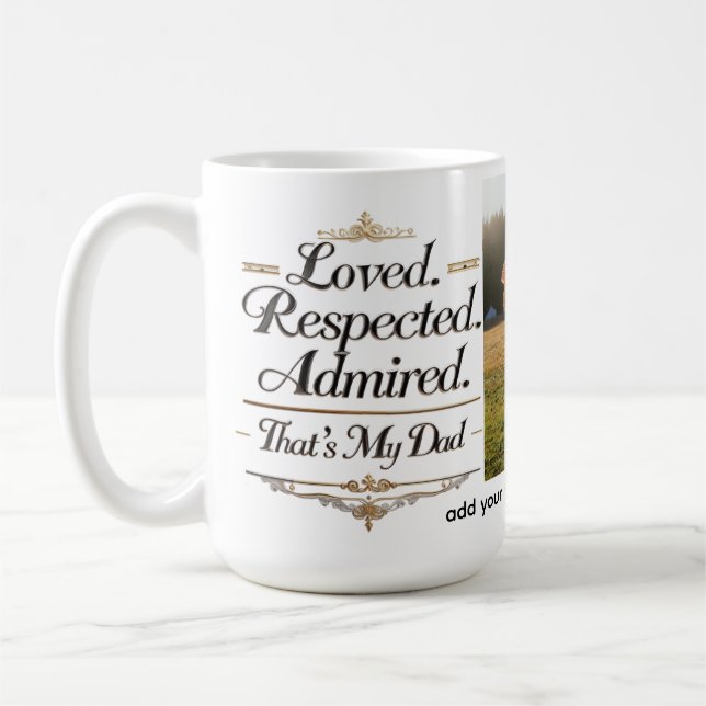 Mug classique 15 oz personnalisé (Gauche)
