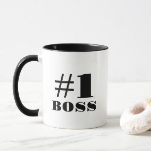 Mug Classique #1 Boss Bicolore Gras
