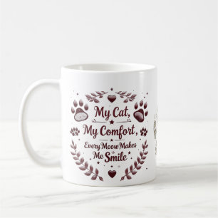 Mug classique Amoureux des chats - 11 oz Elégance 