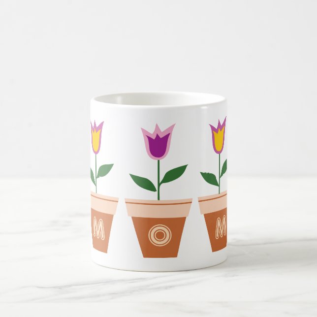 Mug classique blanc 11 oz (Centre)