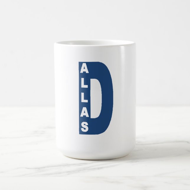 Mug classique blanc DALLAS (Centre)