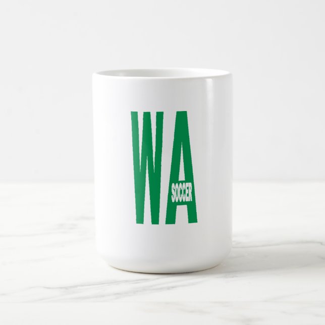 Mug classique blanche WASHINGTON SOCCER (Centre)