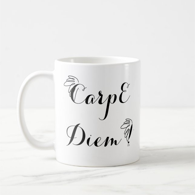 Mug classique Carpe Diem (Gauche)