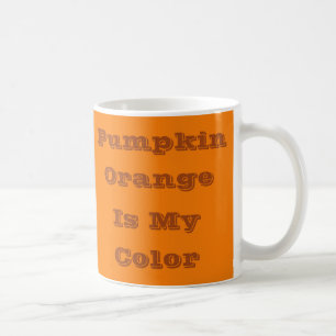 Mug Classique Citrouille classique couleur orange uni