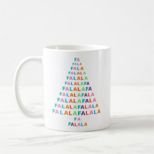 Mug Classique Coloré FA LA LA LA Saison