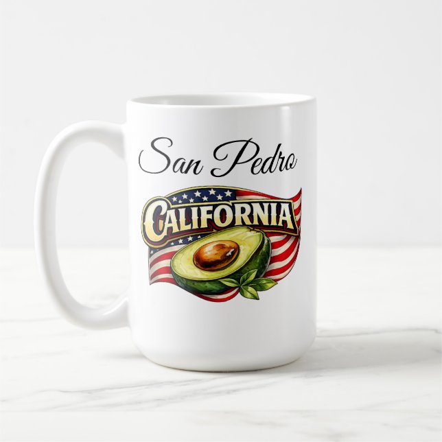 Mug classique de Californie personnalisable (Gauche)