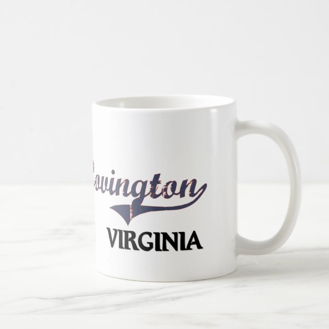 Mug Classique de Covington Virginia City (Droite)