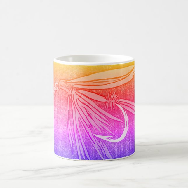 Mug classique de truite jaune et orange (Centre)