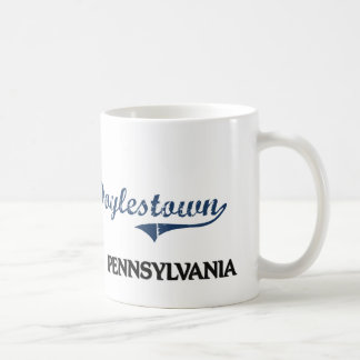Mug Classique de ville de Doylestown Pennsylvanie