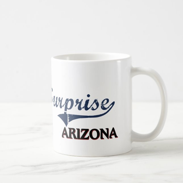 Mug Classique de ville de l'Arizona de surprise (Droite)