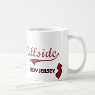 Mug Classique de ville de New Jersey de Hillside