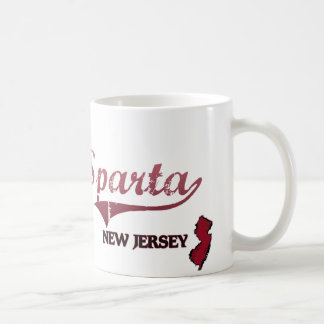 Mug Classique de ville de New Jersey de Sparte